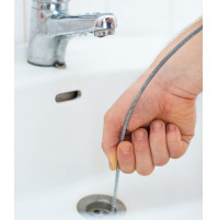 Ierīce cauruļu, izlietņu, tualetes podu tīrīšanai no aizsprostojumiem Drain Clog Remover Tool Sink Snake