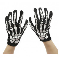 High-quality versatile Skeleton gloves, for Halloween, parties, practical jokes, stag and hen parties