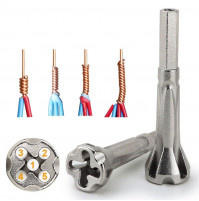 Drill, Screwdriver Nozzle for quick and easy twisting wires