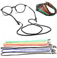 Adjustable cord, non-slip glasses holder on the neck, 55 cm