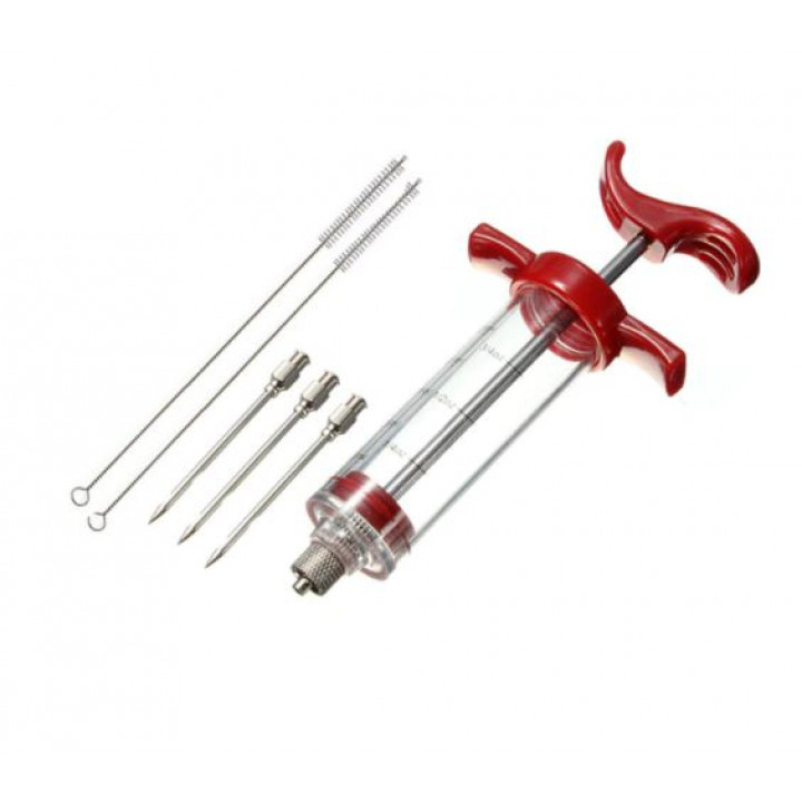 Meat Flavor Injector - Spice Syringe Set for BBQ