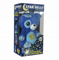 Bērnu mīkstā rotaļlieta, naktslampiņa - zvaigžņu debesu projektors Star Belly Dream Lites