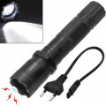 LED фонарик с электрошокером для отпугивания собак - электроимпульсный шокер против лая