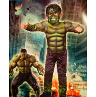 Childrens costumes of Marvel superheroes with masks - Hulk, Spiderman, Superman, Batman, Iron Man, Captain America for carnivals, party, birthdays