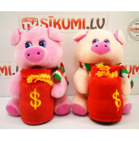 Soft toy, interactive singing piggy bank Pig, a gift in the year of the pig