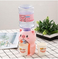 Mini dispenser, childrens drink cooler, in the form of a cat or a pig, Venden bottle mini model