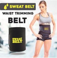 Регулируемый универсальный неопреновый пояс для похудения Sweat Belt
