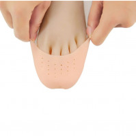 Противомозольные сликоновые вкладки носочки для пунт, анти - мозоли в обувь 