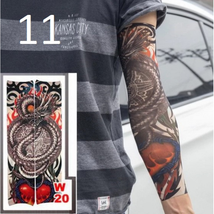 Temporary tattoos - sleeves, new designs