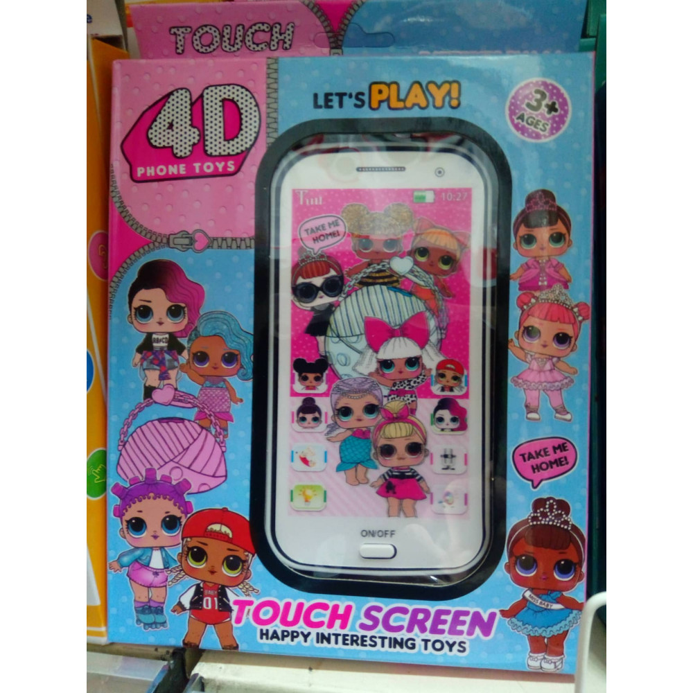 4D KIDS SMARTPHONE LOL DOLLS, voice responding