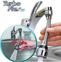 Flexible hose, faucet nozzle attachment Turbo Flex 360