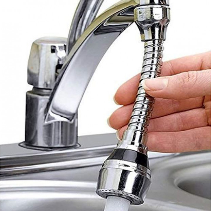 Flexible hose, faucet nozzle attachment Turbo Flex 360