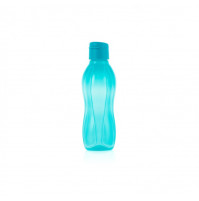 Top quality refillable travel bottle with ECO+ Tupperware leak-proof cap made from renewable materials, 0.5, 0.75, 1 L
