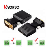 Video Adapter VGA to HDMI 1080P adapteris