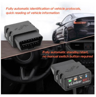 Diagnostiskais adapters autoskeneris Bluetooth vai WiFi OBDLink MX+ Vgate vLinker automašīnām, ar SW-CAN un MS-CAN atbalstu