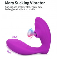 Womanizer, silent dual female vibrator with clitoris stimulation, 10 modes