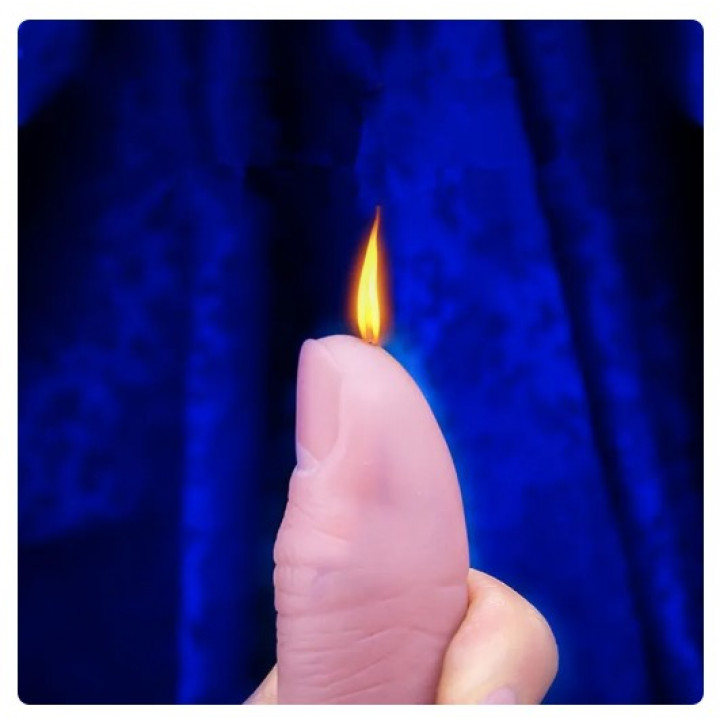 Tricks with the Magic Finger lighter, demonstrations of mentalism, tricks with ignition