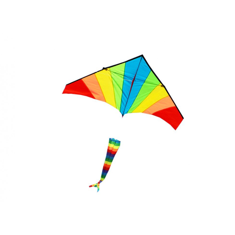 Классический воздушный змей с объемным хвостом Fortune Kite