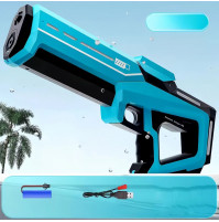 Automatic Water Blaster, Powerful Electric Water Gun with Built-in Battery, 10m Firing Range