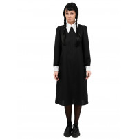 True Femme Fatale Dress, Wednesday Costume, Addams Family Halloween Party