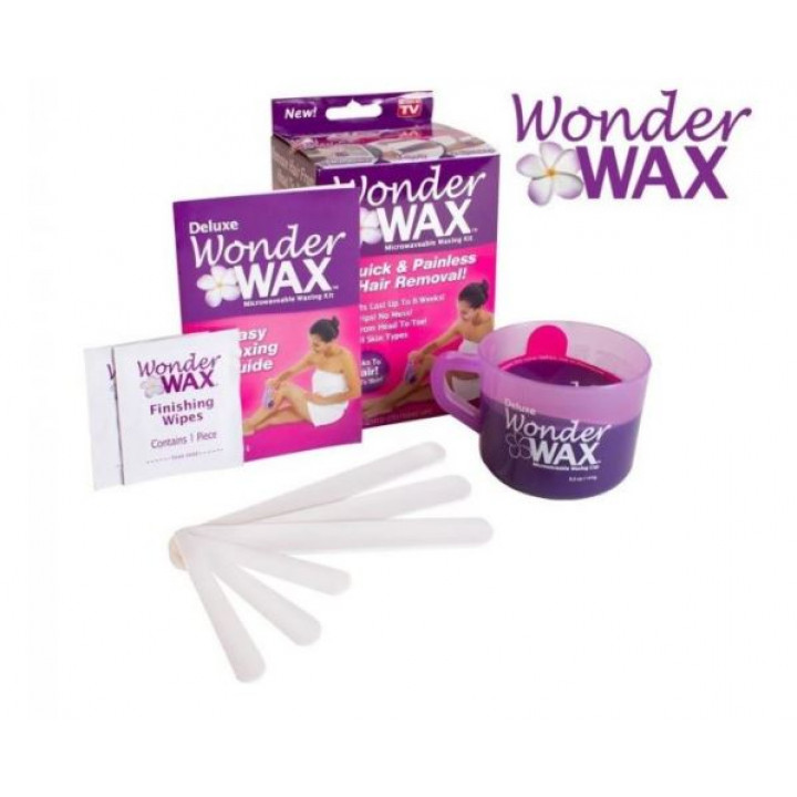 Set for removing unwanted hair, epilation, depilation - Wonder Wax