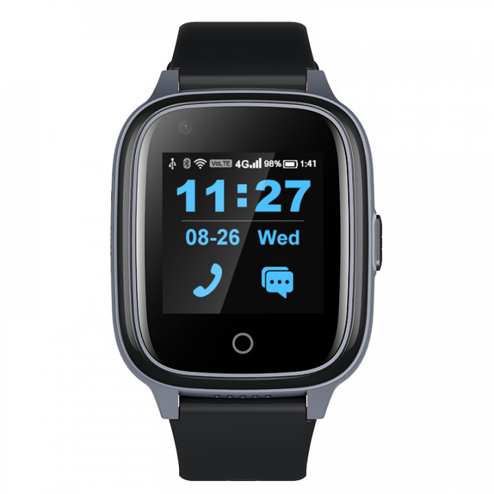 Wonlex KT17S IP68 4G Waterproof Smart Watch with Video Call Support, GPS Tracking, Elderly and Kids