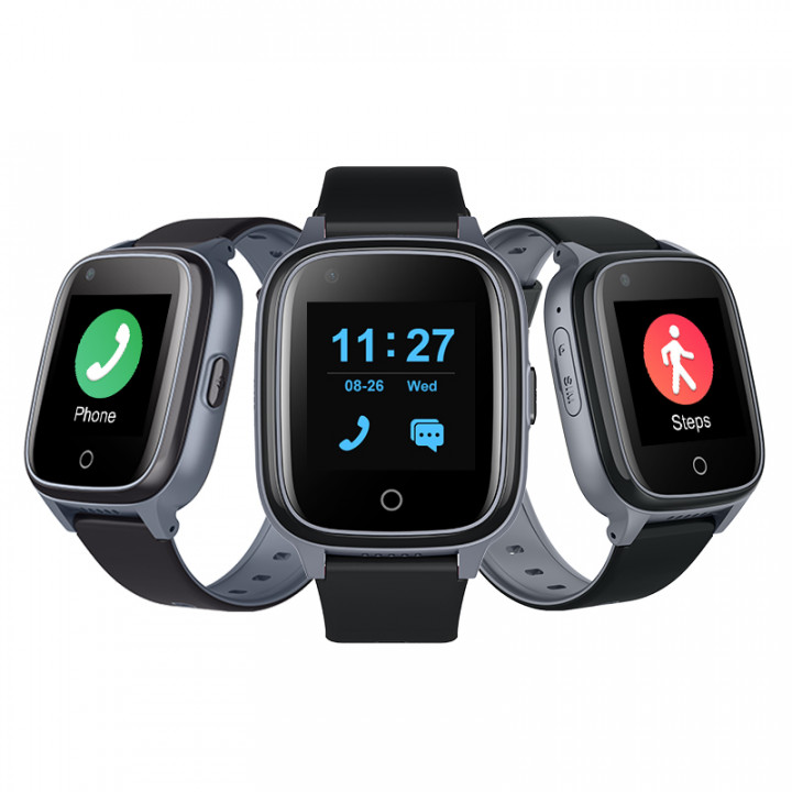 Wonlex KT17S IP68 4G Waterproof Smart Watch with Video Call Support, GPS Tracking, Elderly and Kids