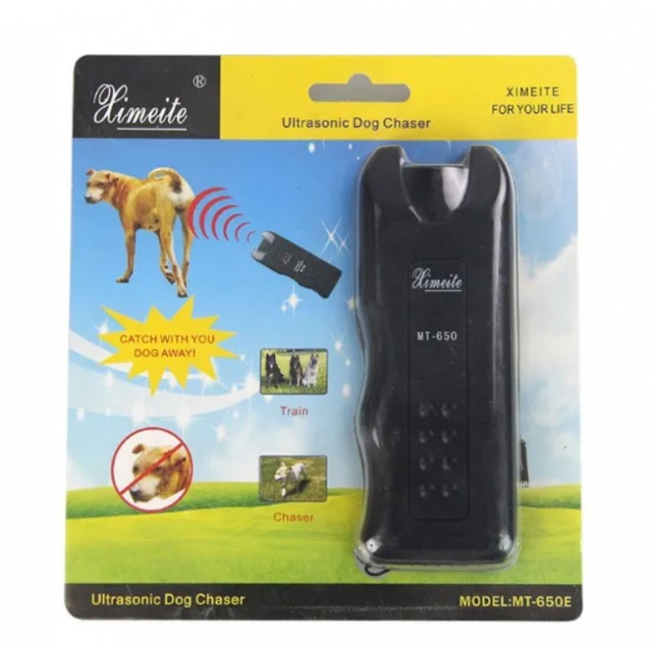 Ultrasonic repeller, device for repelling stray and aggressive dogs Ximeite MT-650E