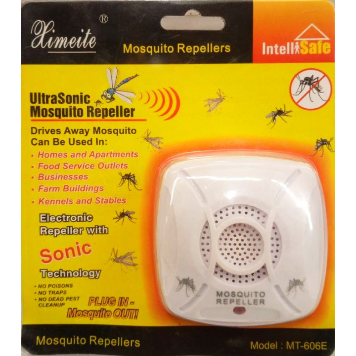 Elektromagnētiskais ultraskaņas moskītu atbaidītājs, kukaiņu un mušu fumigators, Ximeite repelents, iespraužas rozetē