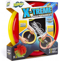 Outdoor beach game with rackets and ball for adults and children - X-treme Power Paddle