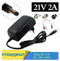 Charger 21V, 2 A, for charging 18650 batteries suitable for Dyson vacuum cleaner