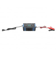 Automatic pulse charger for maintaining the battery charge of a car, motorcycle during rare trips, 12 V 24 V
