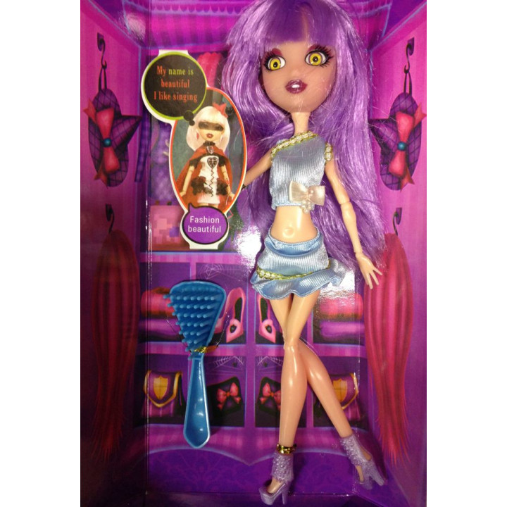 Developing kit, doll with long hair and comb Bratzillaz - . Gift  Ideas