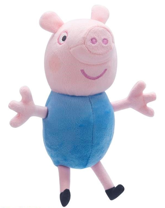 Soft toy Peppa, her brother George (Peppa Pig) - Peppa Pig