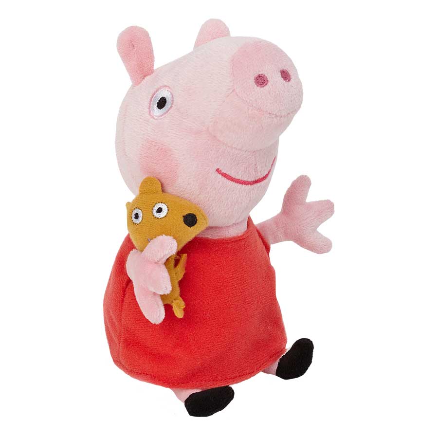 Soft toy Peppa, her brother George (Peppa Pig) - Peppa Pig